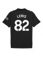 Billige Manchester City Rico Lewis #82 Bortedrakt 2025-26 Kortermet